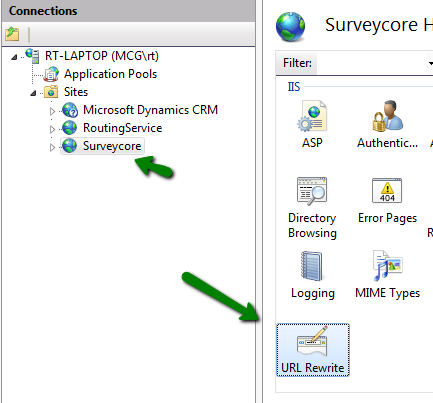 Web Agent on IIS (URL Rewrite) – MCG Support